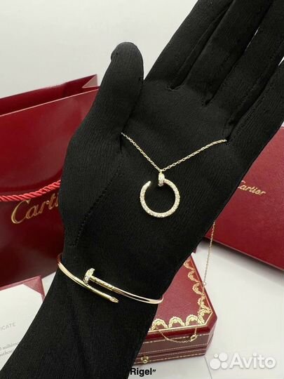 Cartier подвеска (золото Au 750)