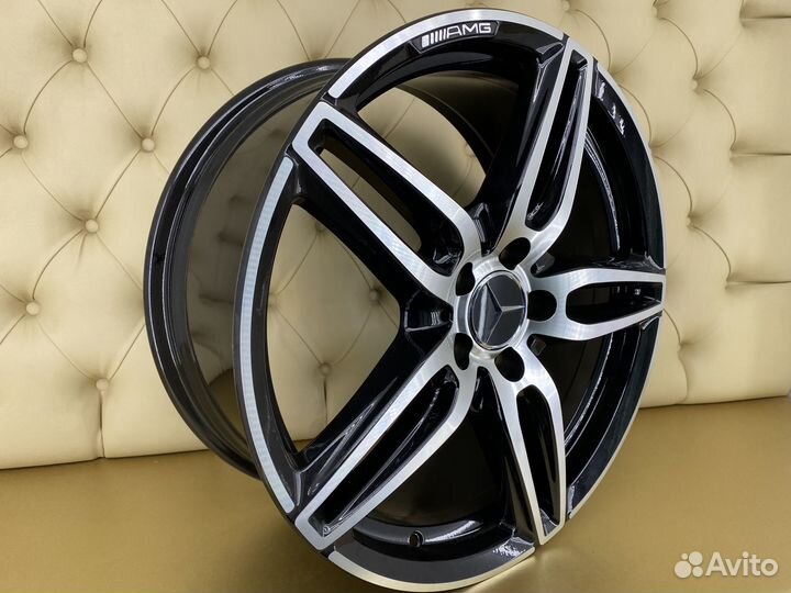 Новые разноширокие диски R19 AMG на Mercedes