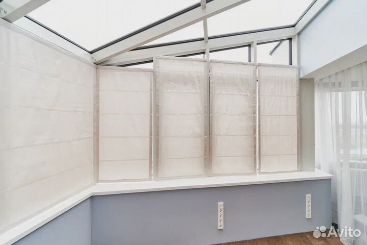 Римская штора димаут на ручном управлении