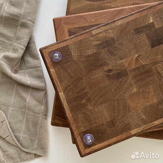 Торцевая разделочная доска 40/31см толщина 33