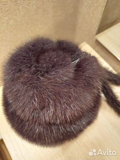 Шапка норковая женская