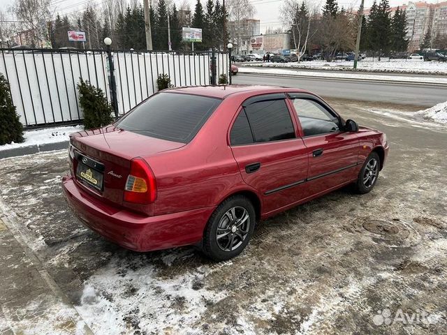 Hyundai Accent 1.5 AT, 2005, 168 000 км