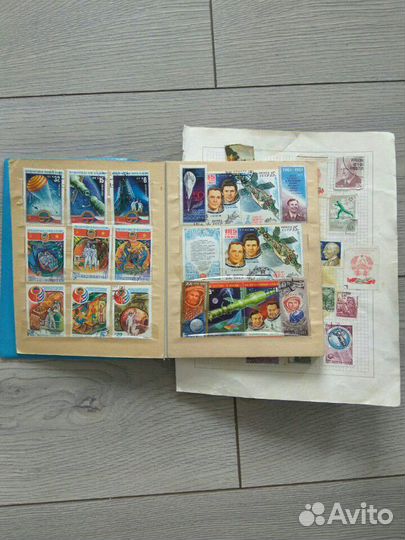 Ретро книги ноты изображения открытки марки