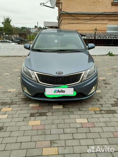 Kia Rio 1.4 МТ, 2012, битый, 236 000 км