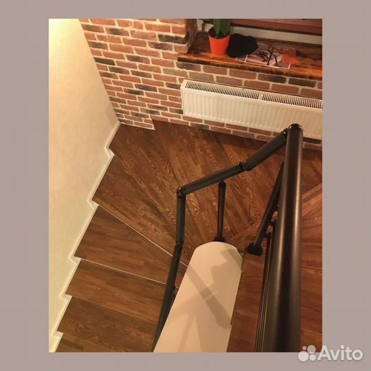 Облицовка лестниц на второй этаж в частных домах