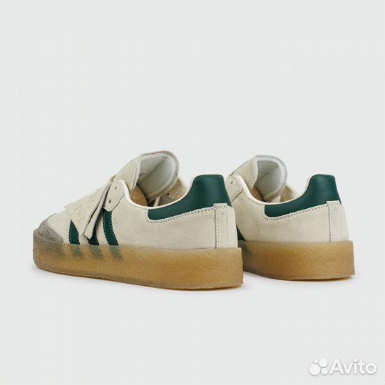 Кроссовки Adidas Samba x Clarks Fieg Grey Green Str