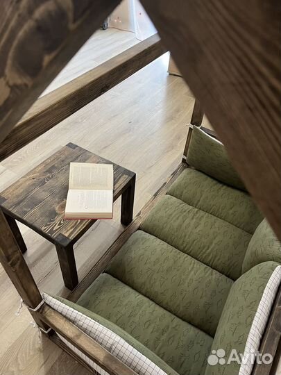 Детский деревянный домик. Фотозона