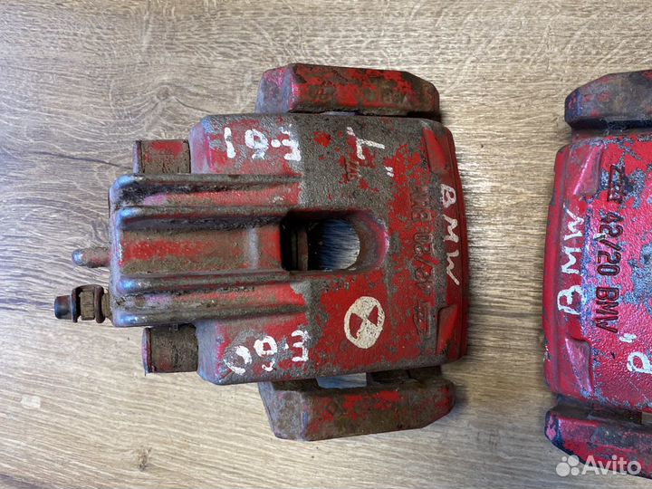 Bmw e60 задние суппорта