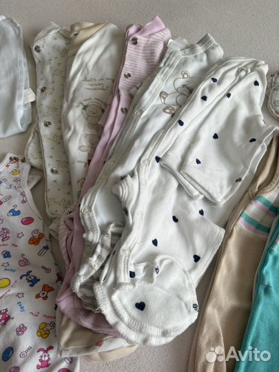 Вещи пакетом для новорожденной девочки