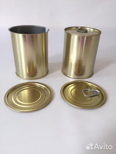 Банка жестяная консервная №7