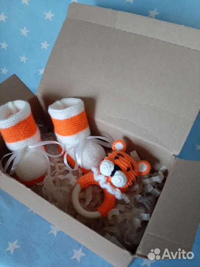 Вязаные погремушки