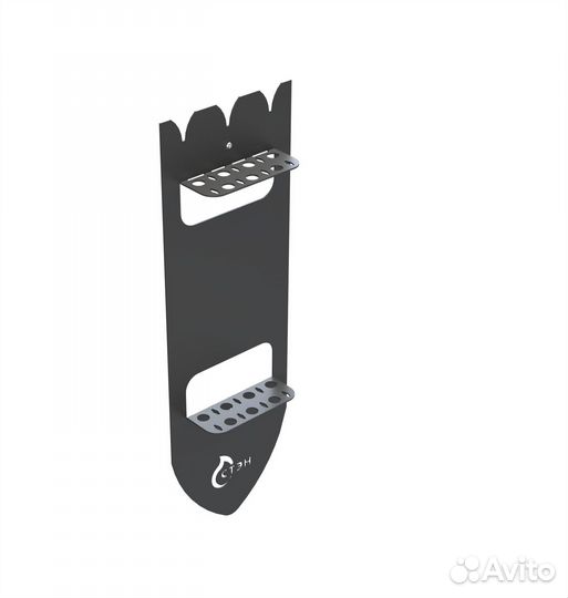 Держатель для шампуров, подставка настенная