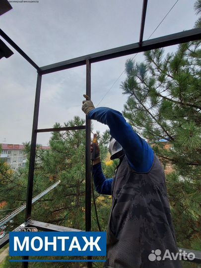 Расширение балкона и бесплатный выезд на замер