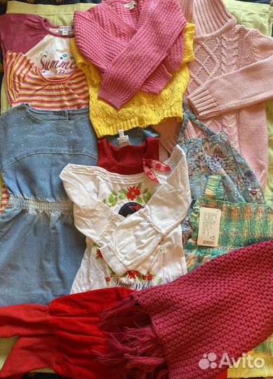 Пакет вещей на девочку 104 размер