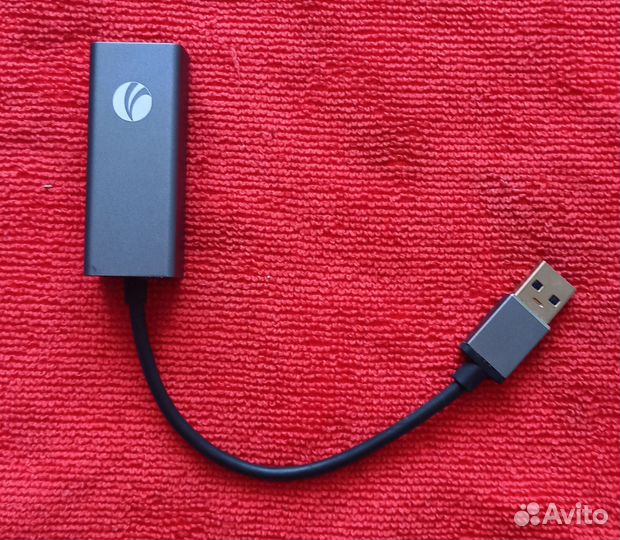USB LAN Gigabit адаптер RJ45 переходник