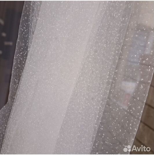 Свадебная фата новая