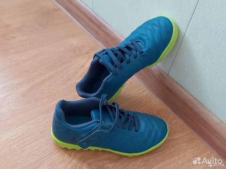 Бутсы футбольные детские на липучке agility 300 HG