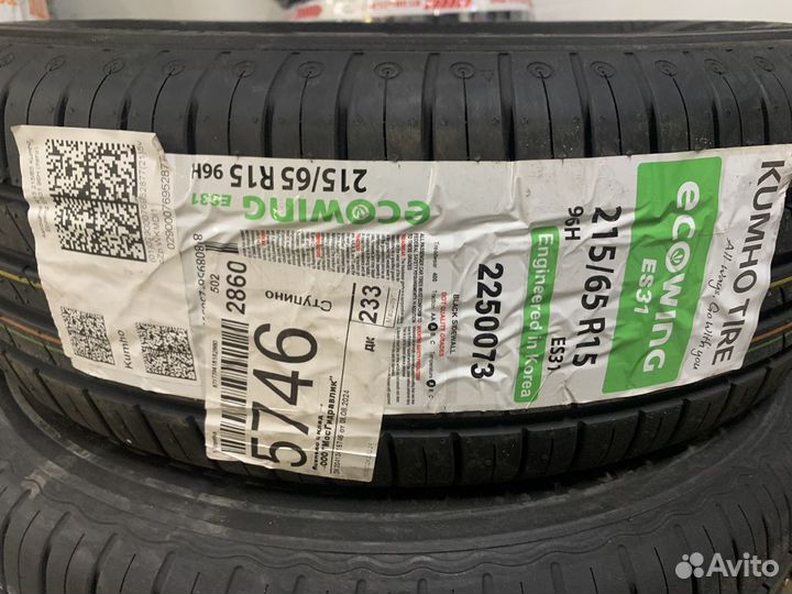 Kumho Ecowing ES31 215/65 R15 96