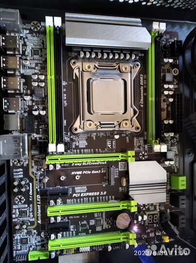 Комплект на базе lga 2011 X79 Turbo + Xeon 2630lv2