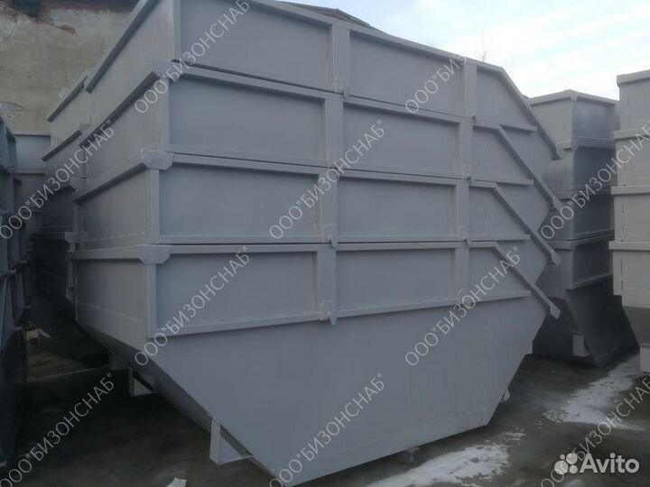 Бункер для мусора из металла 8м3 Арт 4858