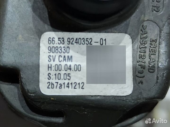 Камера в бампер BMW E70 F01 F07 F10 F12 F30 F80