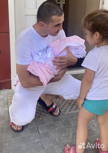 Конверт на выписку летний