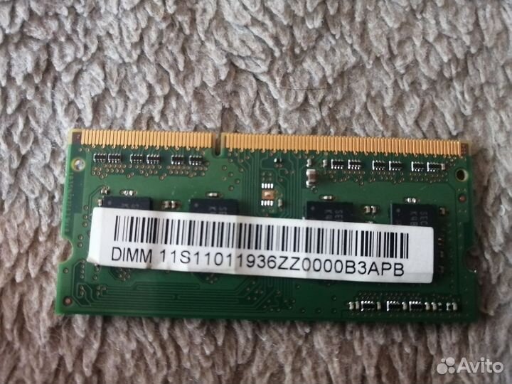 Оперативная память ddr3 для ноутбука