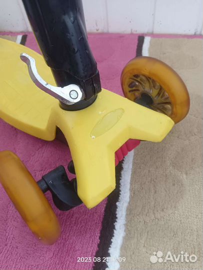 Самокат детский трехколесный