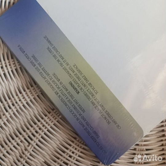 Подставки плейсмат под 2 тарелки и под 2 стакана