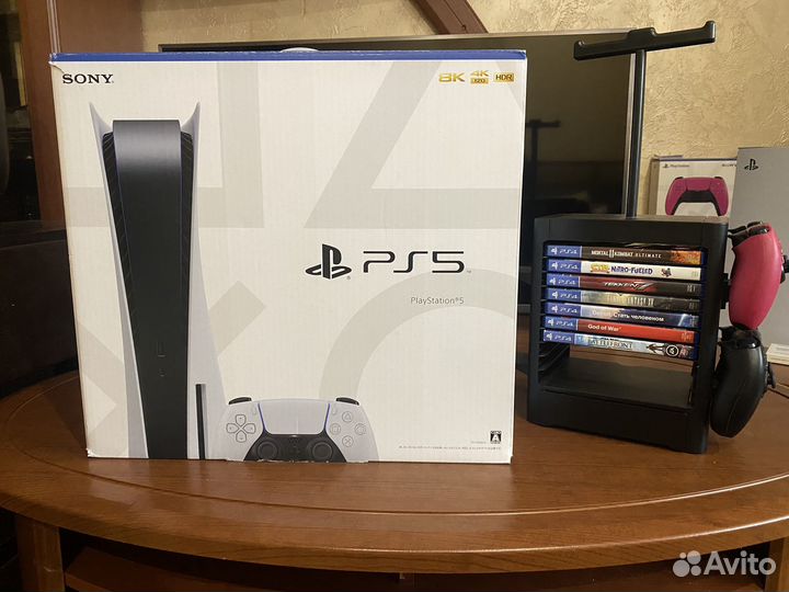 Sony playstation 5 + гарантия + игры