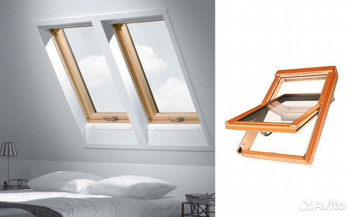 Мансардное окно balio dakea fakro