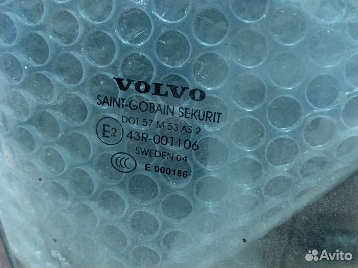 Стекло volvo s60