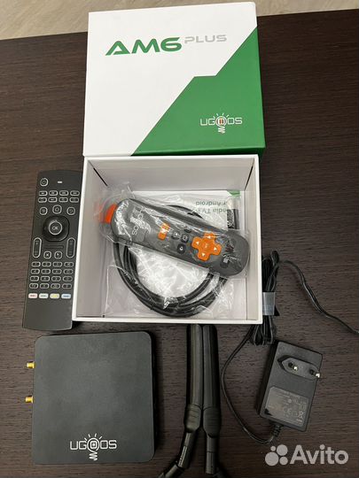 Андроид тв приставка ugoos am6 plus