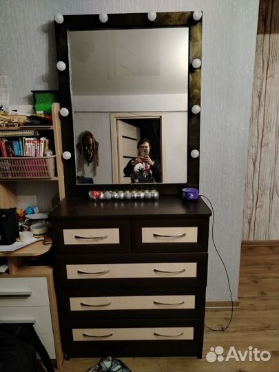 Комод с зеркалом бу