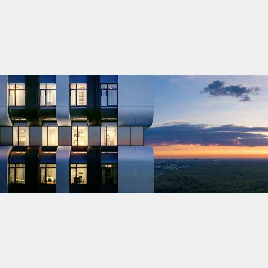 2-к. квартира, 98,4 м², 26/49 эт.