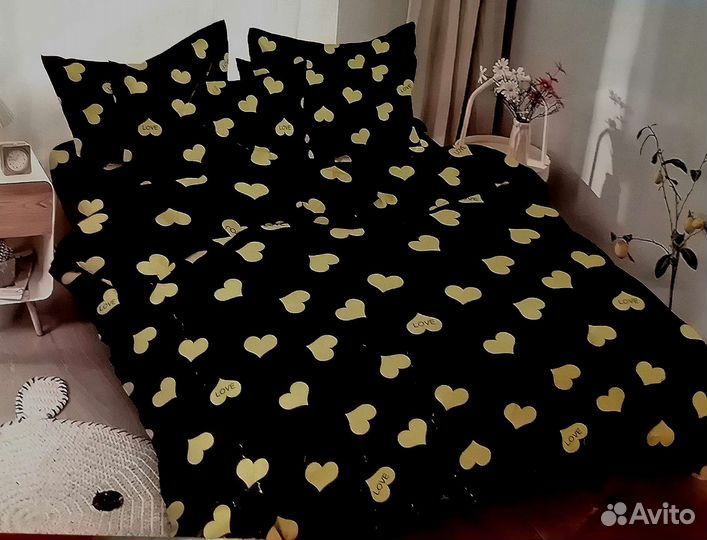 Постельное, пледы, шторы