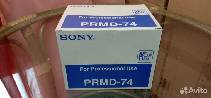 Минидиски Sony prmd 74