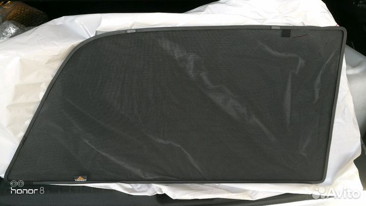 Каркасные шторки фирмы Трокот на ваз 2107. Комплек