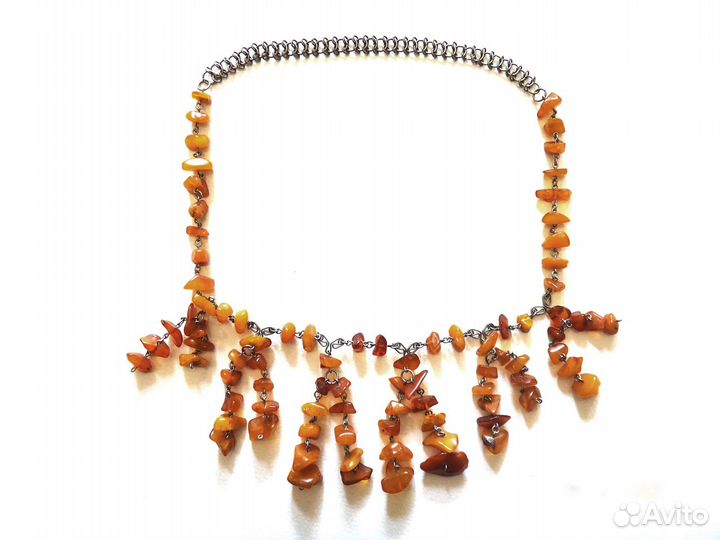 Янтарное колье,60-е года