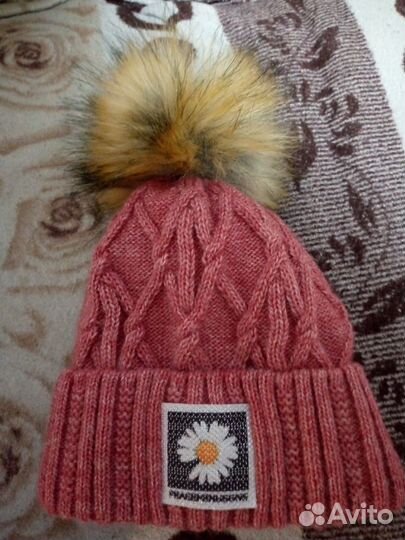Шапка зимняя для девочки
