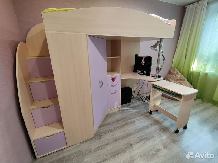 Кровать-чердак