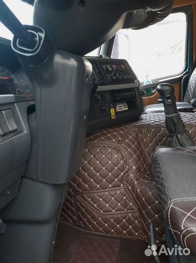 3Д коврики из экокожи volvo fm 2007