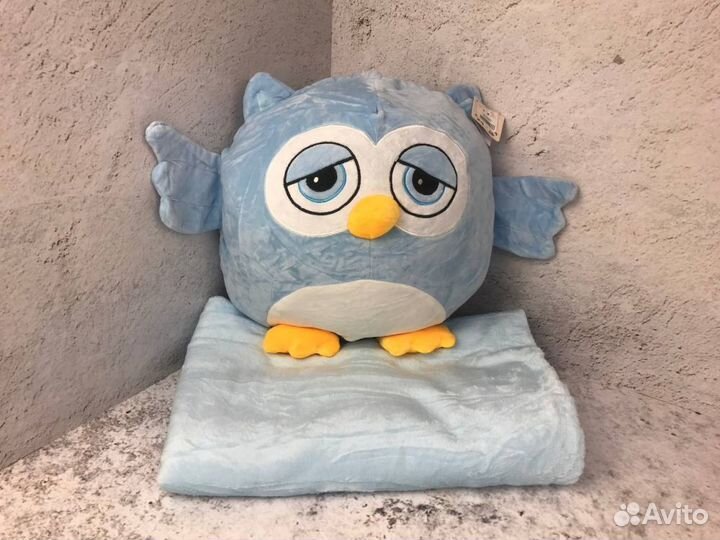 Сова с пледом