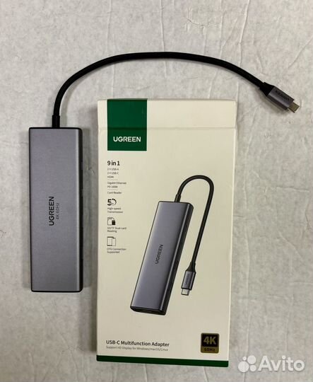 HUB USB-концентратор для Macbook 9в1 Ugreen 15375R