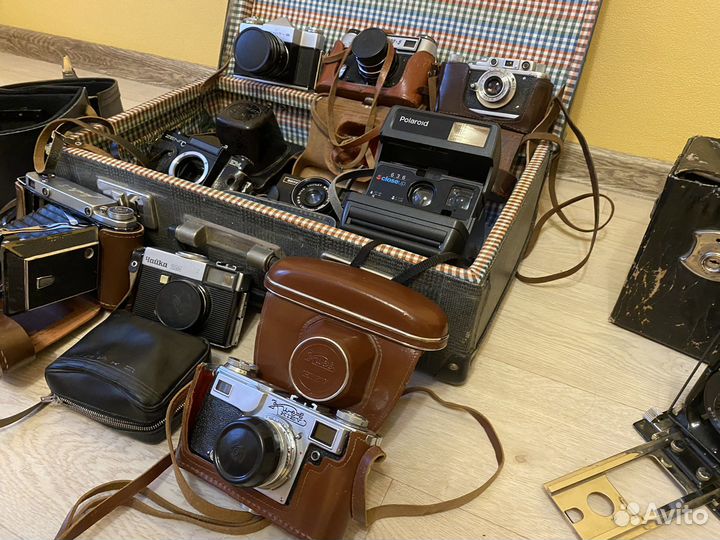 Старые пленочные фотоаппараты