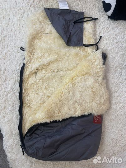 Конверт меховой в коляску