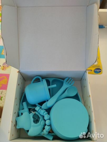 Набор столовой посуды для малышей полный комплект