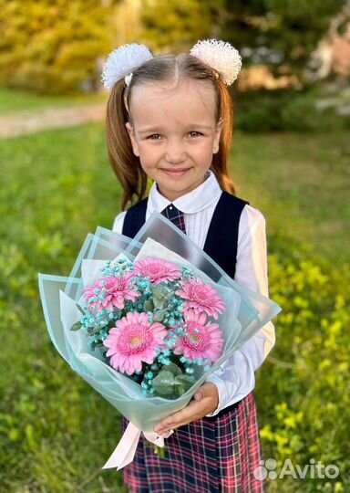 Цветы, розы, Букеты на 1 Сентября