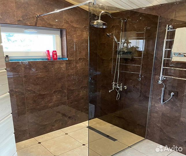 Душевая кабина из стекла