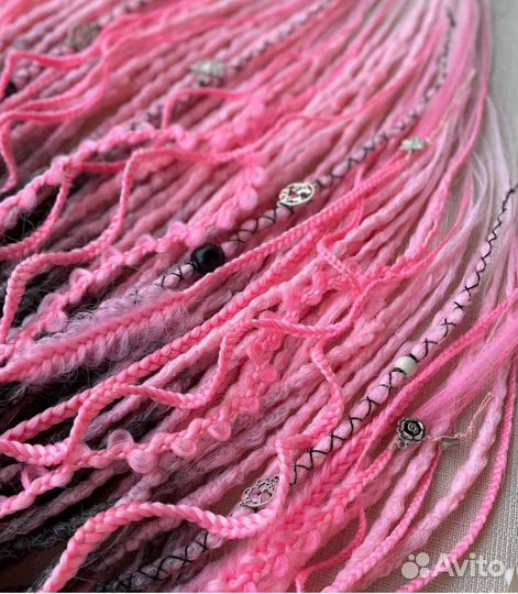 Афрокосы, дреды